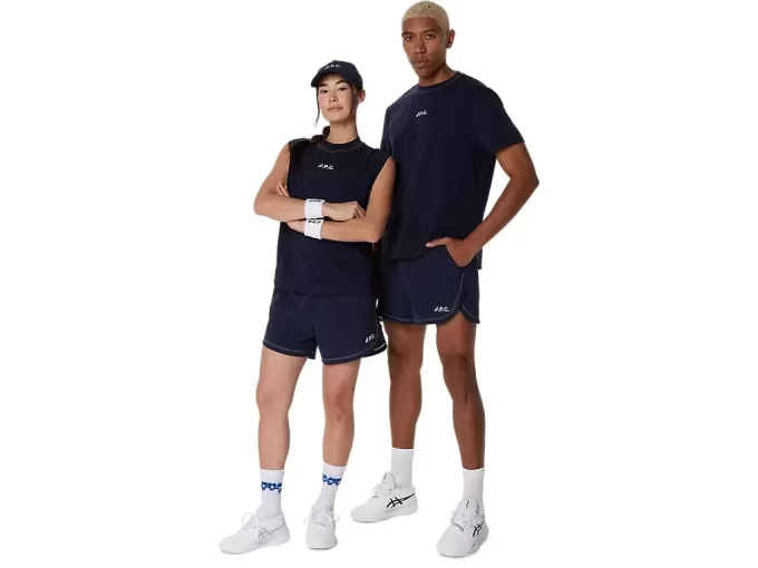 A.P.C. x TOP BEZ RĘKAWÓW Z OKRĄGŁYM KOŁNIERZEM A.P.C. x TOP BEZ RĘKAWÓW Z OKRĄGŁYM KOŁNIERZEM