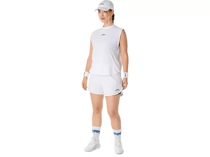 A.P.C. x TOP BEZ RĘKAWÓW Z OKRĄGŁYM KOŁNIERZEM A.P.C. x TOP BEZ RĘKAWÓW Z OKRĄGŁYM KOŁNIERZEM