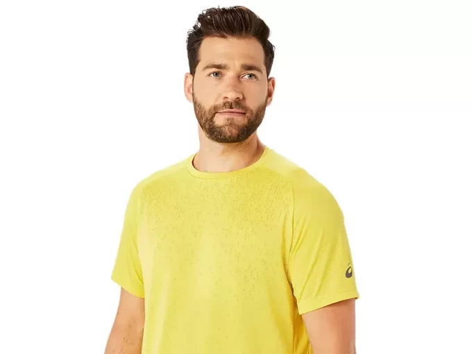 ACTIBREEZE ŻAKARDOWA BLUZKA Z KRÓTKIM RĘKAWEM ACTIBREEZE ŻAKARDOWA BLUZKA Z KRÓTKIM RĘKAWEM