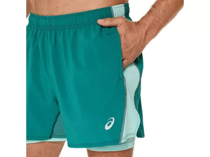 ASICS SILVER 2N1 5-CALOWE SZORTY