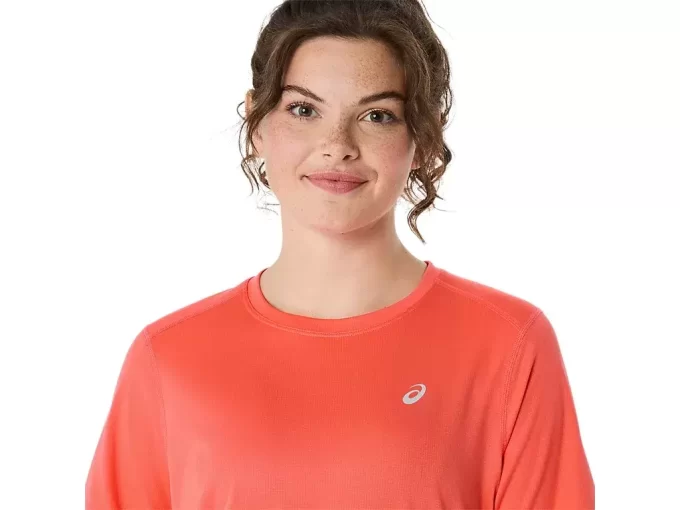 ASICS SILVER BLUZA Z KRÓTKIM RĘKAWEM