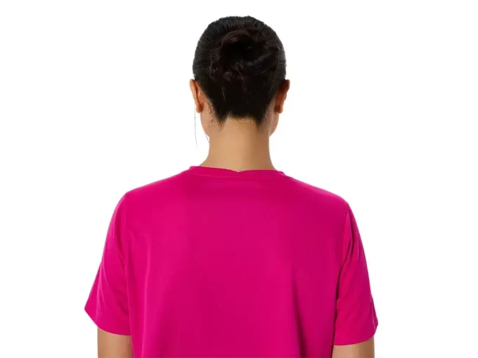 ASICS SILVER BLUZA Z KRÓTKIM RĘKAWEM