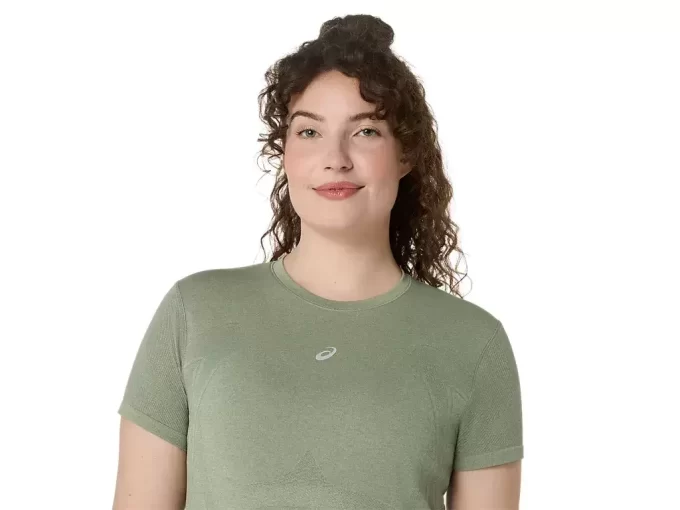 BEZSZWOWY TOP Z KRÓTKIM RĘKAWEM ROAD