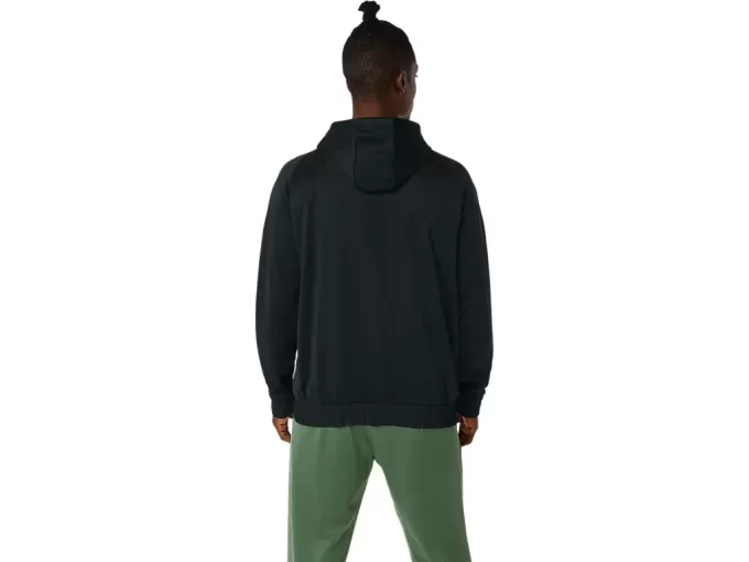 BLUZA Z KAPTUREM Z SZCZOTKOWANEGO POLARU