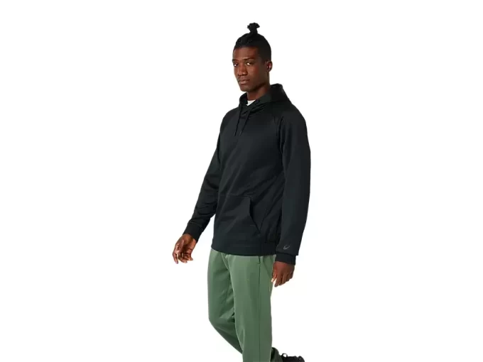 BLUZA Z KAPTUREM Z SZCZOTKOWANEGO POLARU