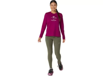 Bluzka z długim rękawem i logo FUJITRAIL