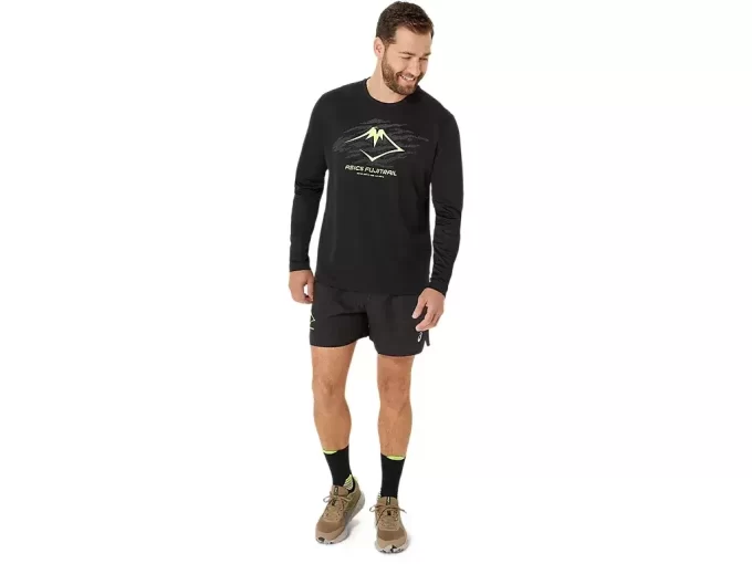 Bluzka z długim rękawem i logo FUJITRAIL Bluzka z długim rękawem i logo FUJITRAIL