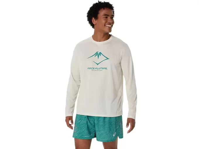 Bluzka z długim rękawem i logo FUJITRAIL Bluzka z długim rękawem i logo FUJITRAIL