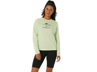 Bluzka z długim rękawem i logo FUJITRAIL