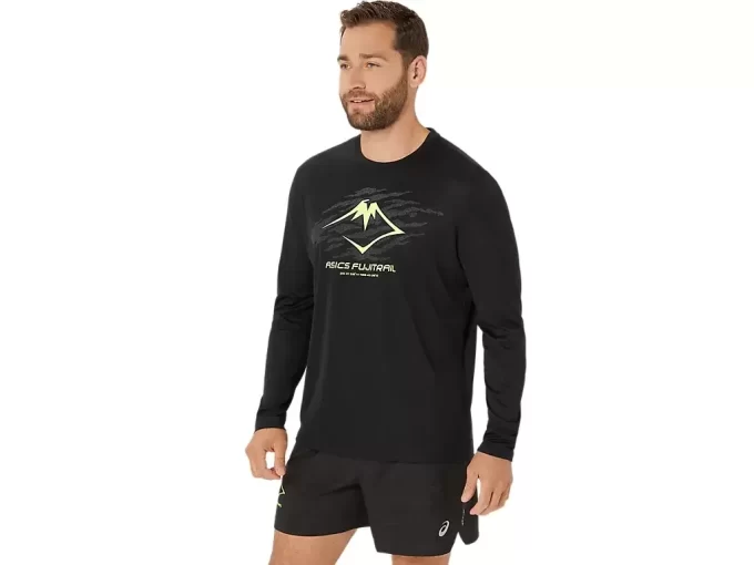 Bluzka z długim rękawem i logo FUJITRAIL Bluzka z długim rękawem i logo FUJITRAIL