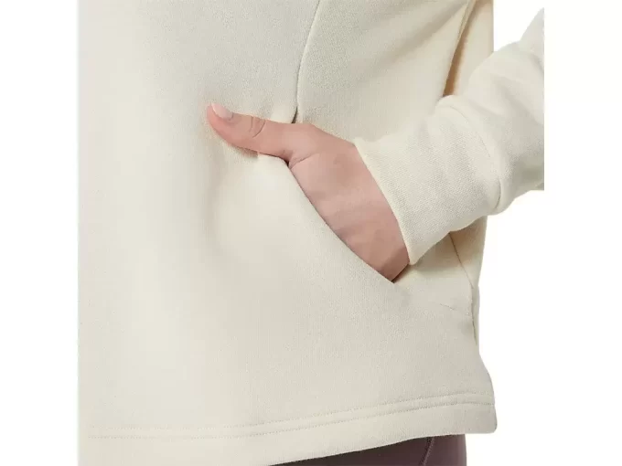 Bluzka z wysokim kołnierzem z dzianiny frotte Bluzka z wysokim kołnierzem z dzianiny frotte