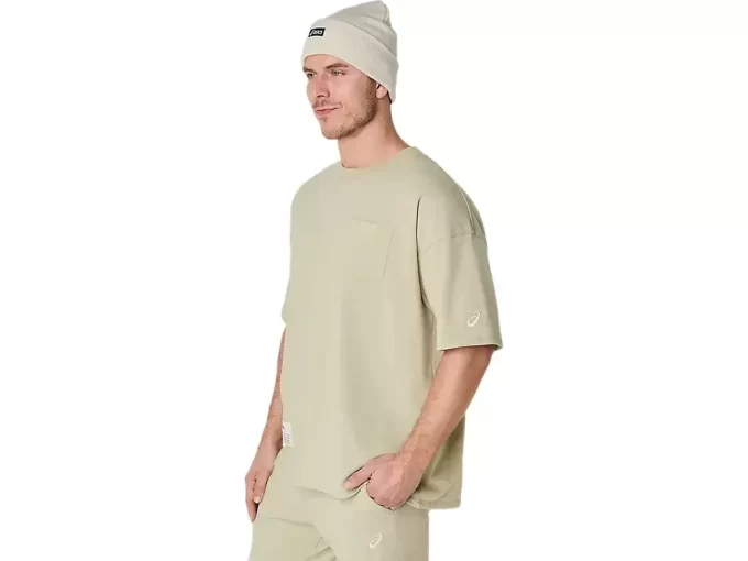 CIĘŻKA KOSZULKA Z LUŹNYMI KIESZENIAMI