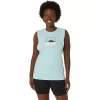 DAMSKA KOSZULKA ASICS YOUR ADVENTURE MUSCLE TEE