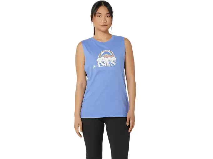DAMSKA KOSZULKA ASICS YOUR ADVENTURE MUSCLE TEE