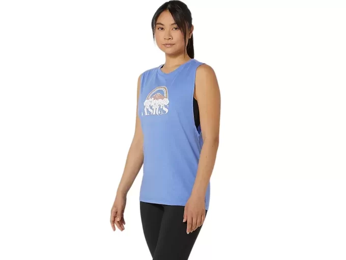 DAMSKA KOSZULKA ASICS YOUR ADVENTURE MUSCLE TEE