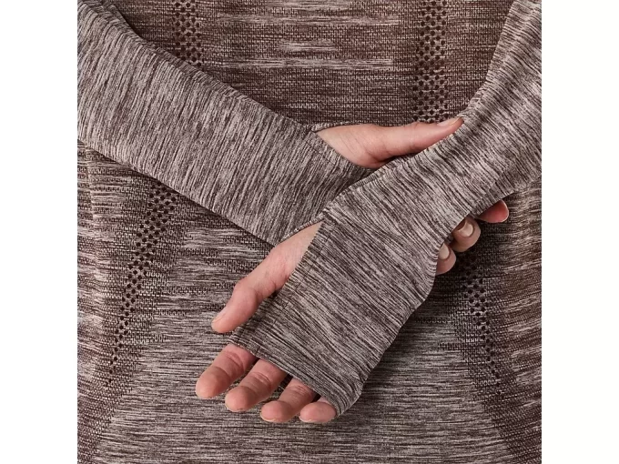 DAMSKI BEZSZWOWY TOP Z DŁUGIM RĘKAWEM