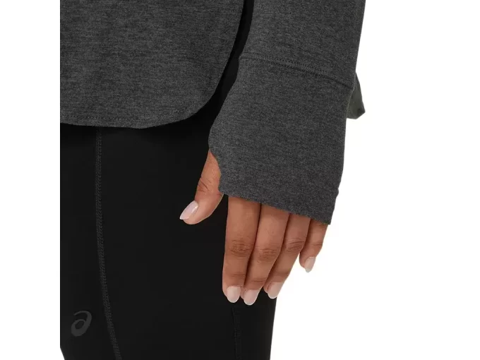 DAMSKI TOP Z DŁUGIM RĘKAWEM W KOLORZE MELANŻOWYM DAMSKI TOP Z DŁUGIM RĘKAWEM W KOLORZE MELANŻOWYM