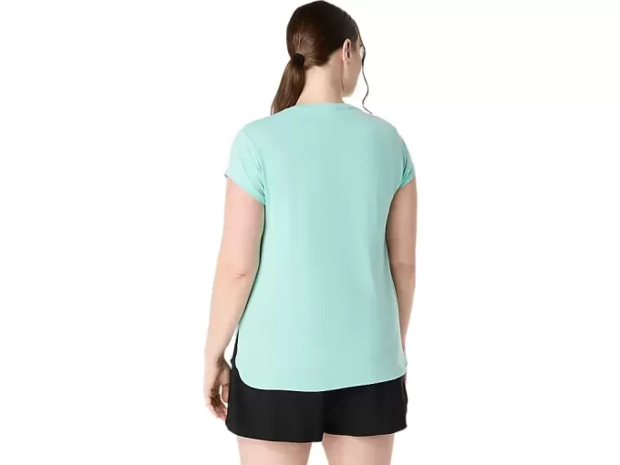 DAMSKI TOP Z OKRĄGŁYM KOŁNIERZEM W KOLORZE MELANŻOWYM DAMSKI TOP Z OKRĄGŁYM KOŁNIERZEM W KOLORZE MELANŻOWYM