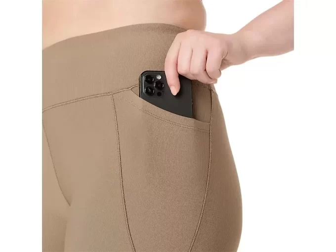 Damskie legginsy z wysokim stanem 7/8 Damskie legginsy z wysokim stanem 7/8