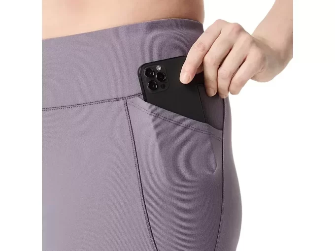 Damskie legginsy z wysokim stanem 7/8