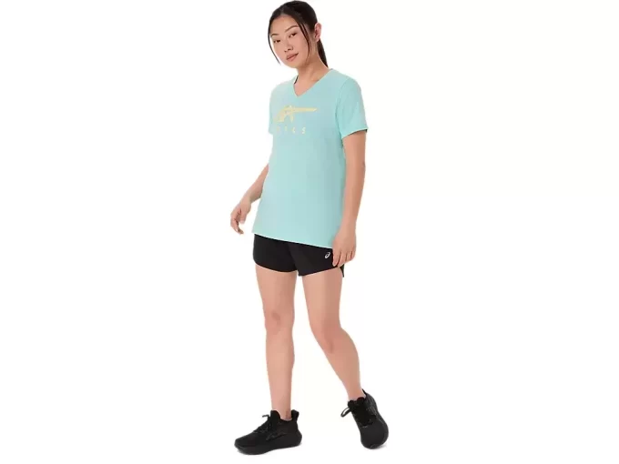 Damskie paski ASICS z dekoltem w serek Damskie paski ASICS z dekoltem w serek