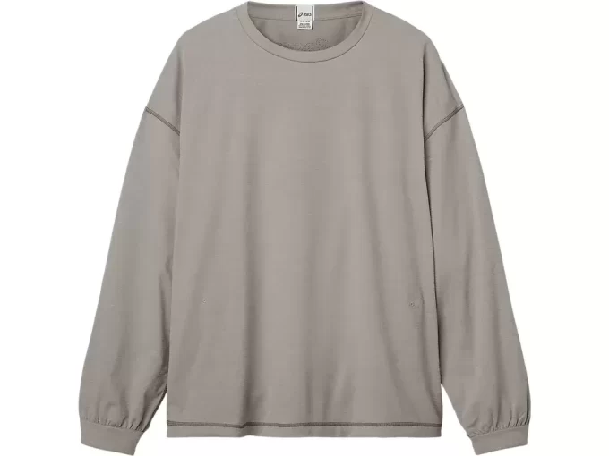 DŁUGI RĘKAW I OKRĄGŁY DEKOLT