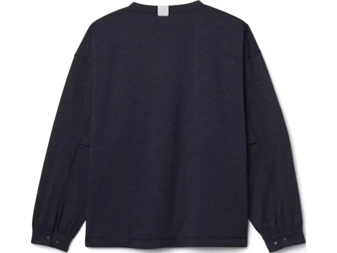 DŁUGI RĘKAW I OKRĄGŁY DEKOLT