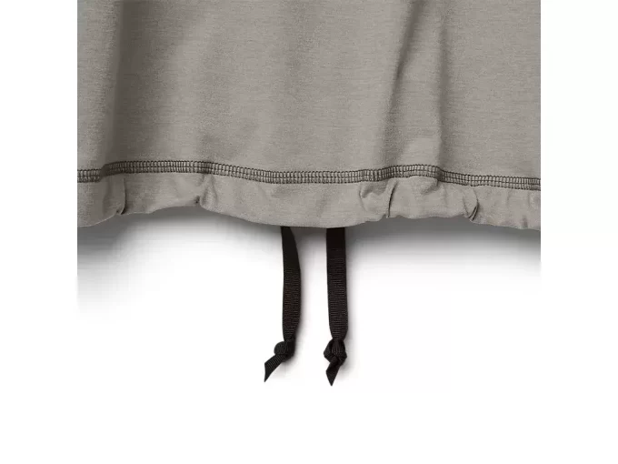 DŁUGI RĘKAW I OKRĄGŁY DEKOLT