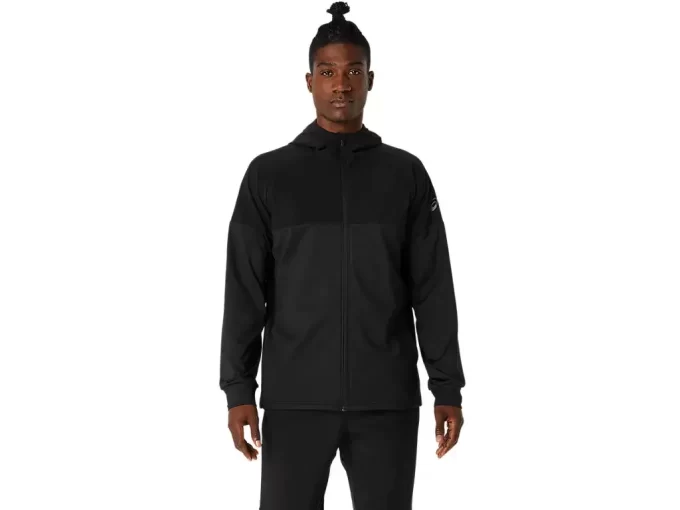 DZIANINOWA BLUZA Z KAPTUREM I ZAPINANYM NA ZAMEK DZIANINOWA BLUZA Z KAPTUREM I ZAPINANYM NA ZAMEK