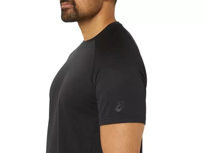 DZIANINOWY TOP Z KRÓTKIM RĘKAWEM Z OTWIERANYMI KRÓTKIM RĘKAWEM DZIANINOWY TOP Z KRÓTKIM RĘKAWEM Z OTWIERANYMI KRÓTKIM RĘKAWEM