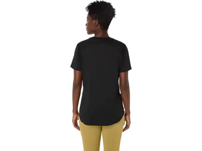 ELASTYCZNA BLUZA Z KRÓTKIM RĘKAWEM ELASTYCZNA BLUZA Z KRÓTKIM RĘKAWEM