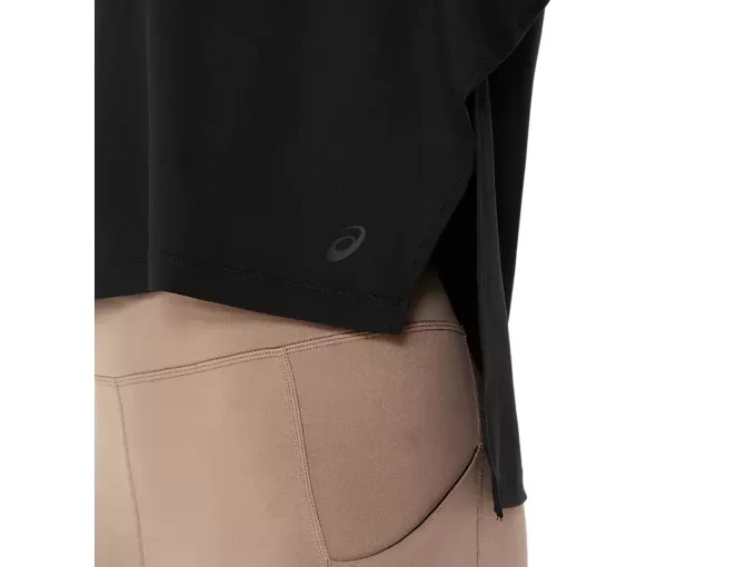 ELASTYCZNA BLUZA Z KRÓTKIM RĘKAWEM ELASTYCZNA BLUZA Z KRÓTKIM RĘKAWEM