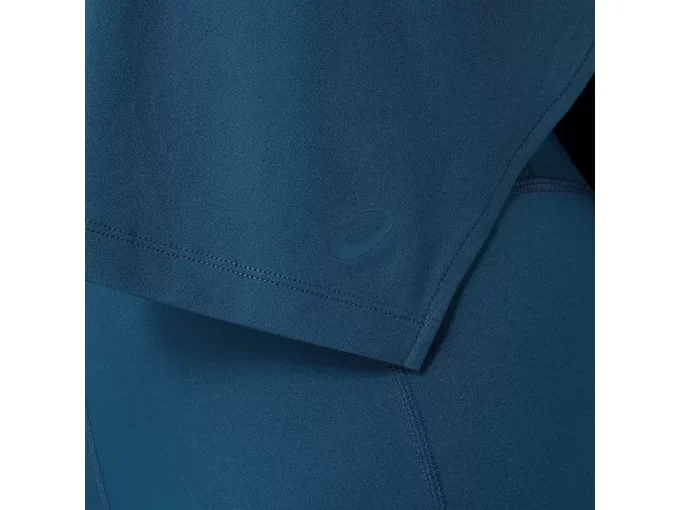 ELASTYCZNA BLUZA Z KRÓTKIM RĘKAWEM ELASTYCZNA BLUZA Z KRÓTKIM RĘKAWEM