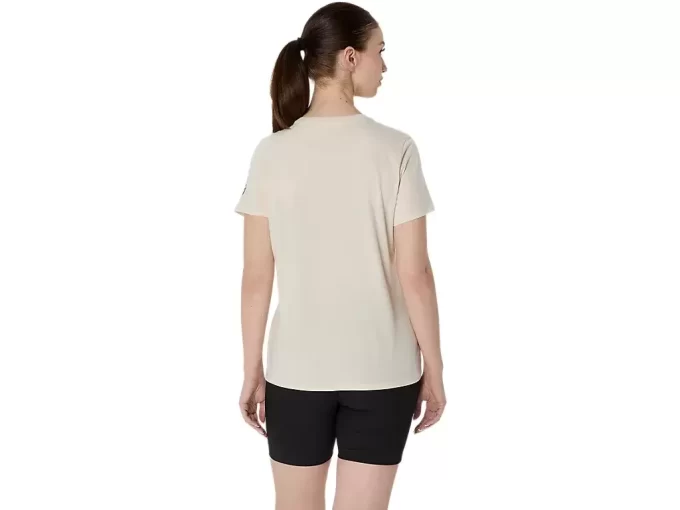 Koszulka damska z krótkim rękawem i dekoltem w serek, założona w 1977 r.