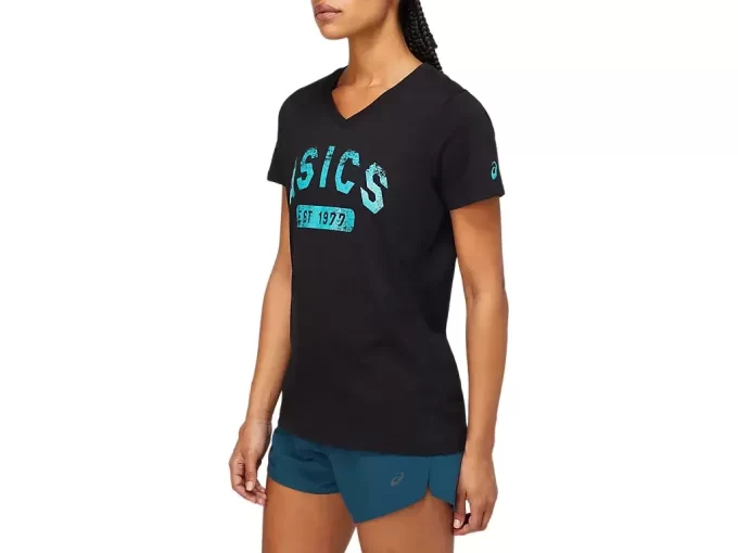 Koszulka damska z krótkim rękawem i dekoltem w serek, założona w 1977 r. Koszulka damska z krótkim rękawem i dekoltem w serek, założona w 1977 r.