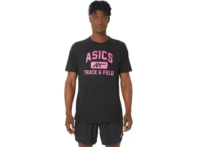 Koszulka z grafiką ASICS UNISEX TRACK AND FIELD