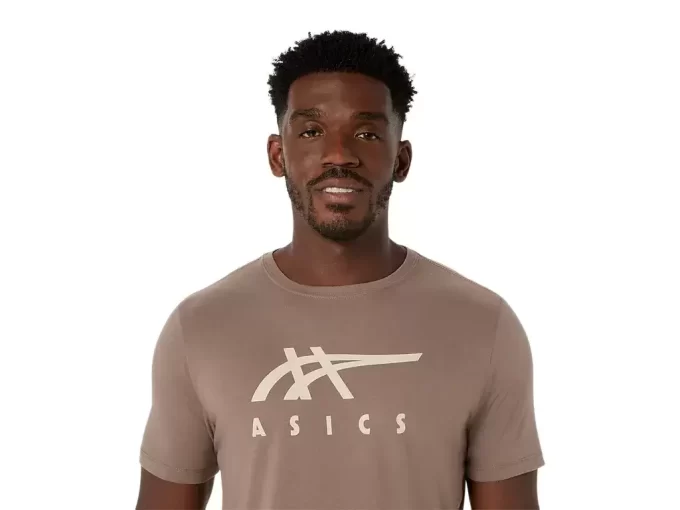 Koszulka z krótkim rękawem ASICS STRIPE Koszulka z krótkim rękawem ASICS STRIPE