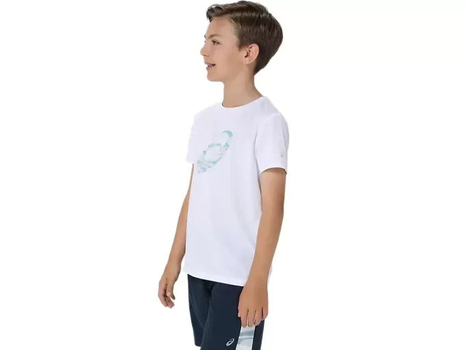 Koszulka z krótkim rękawem i grafiką spiralną Koszulka z krótkim rękawem i grafiką spiralną