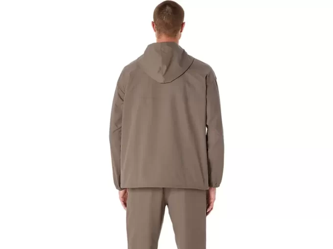 KURTKA Z PODWÓJNEGO SPLOTU, LUŹNA, ZAKŁADANA PRZEZ RĘKAW KURTKA Z PODWÓJNEGO SPLOTU, LUŹNA, ZAKŁADANA PRZEZ RĘKAW