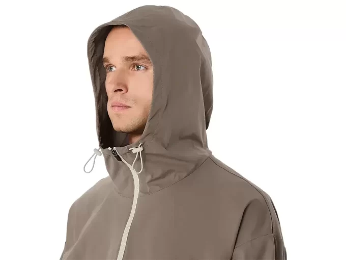 KURTKA Z PODWÓJNEGO SPLOTU, LUŹNA, ZAKŁADANA PRZEZ RĘKAW KURTKA Z PODWÓJNEGO SPLOTU, LUŹNA, ZAKŁADANA PRZEZ RĘKAW