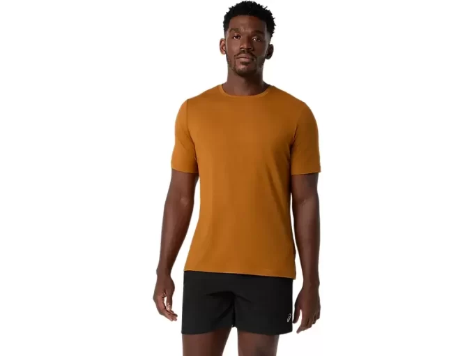 MĘSKI TECHNOLOGICZNY TOP Z KRÓTKIM RĘKAWEM HTHR