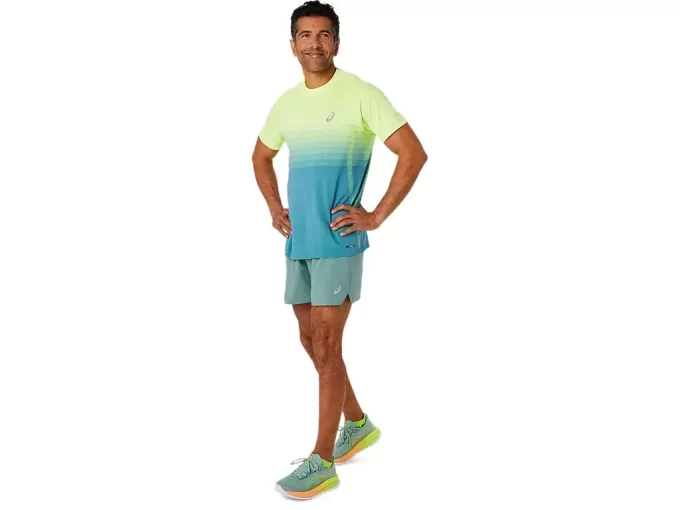 MĘSKIE SZORTY 2-N-1 5 CALI