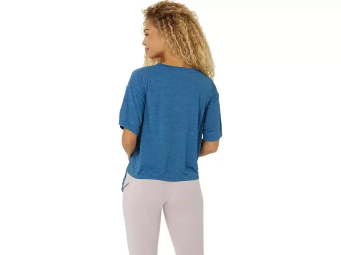 NAGINO FLEX HEATHER TOP Z KRÓTKIM RĘKAWEM NAGINO FLEX HEATHER TOP Z KRÓTKIM RĘKAWEM