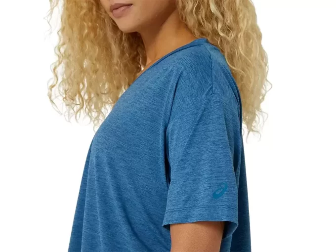 NAGINO FLEX HEATHER TOP Z KRÓTKIM RĘKAWEM NAGINO FLEX HEATHER TOP Z KRÓTKIM RĘKAWEM