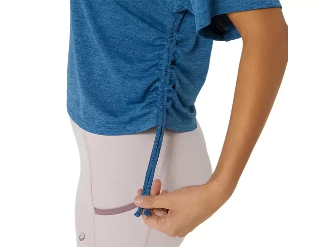 NAGINO FLEX HEATHER TOP Z KRÓTKIM RĘKAWEM NAGINO FLEX HEATHER TOP Z KRÓTKIM RĘKAWEM