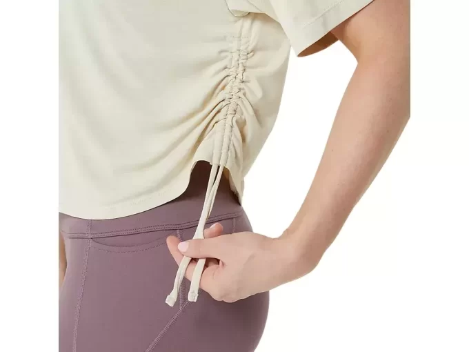 NAGINO FLEX HEATHER TOP Z KRÓTKIM RĘKAWEM