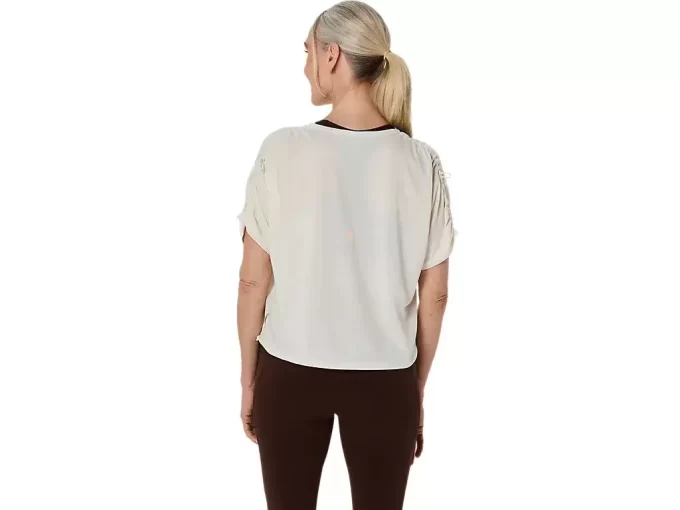 NAGINO RUN REGULOWANY TOP Z KRÓTKIM RĘKAWEM