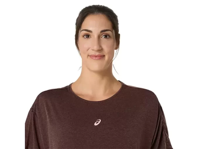 NAGINO RUN REGULOWANY TOP Z KRÓTKIM RĘKAWEM