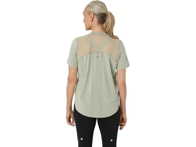 TOP ROAD Z DEKOLTEM W SEREK I KRÓTKIM RĘKAWEM