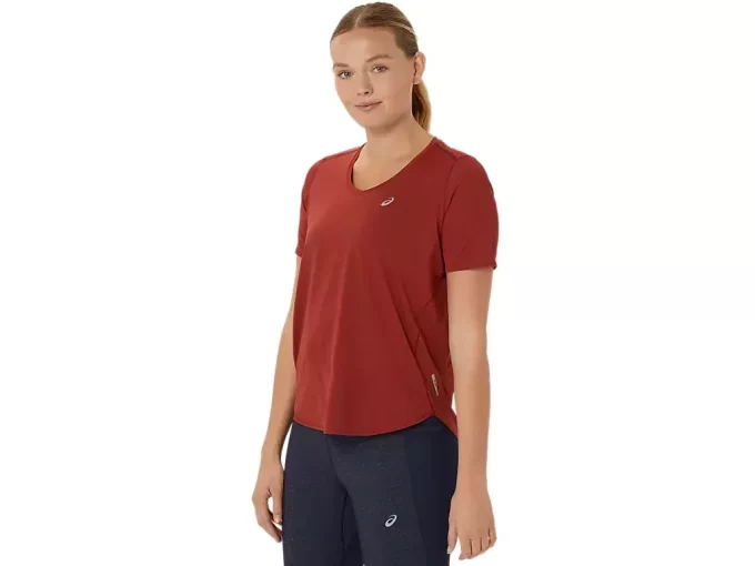 TOP ROAD Z DEKOLTEM W SEREK I KRÓTKIM RĘKAWEM